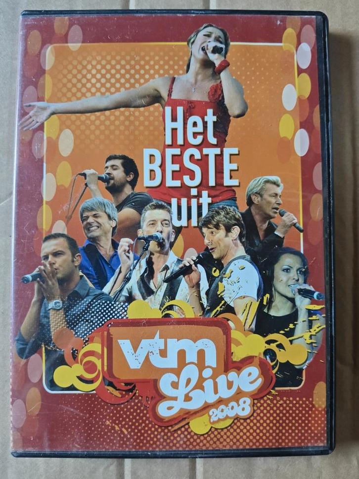 Het Beste uit VTM Live 2008, Cd's en Dvd's, Dvd's | Muziek en Concerten, Gebruikt, Muziek en Concerten, Alle leeftijden, Ophalen of Verzenden