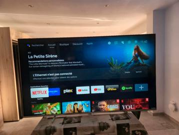 Philips Ambilight 65" 4K-smart-tv, Ophalen, Philips, LED, Zo goed als nieuw