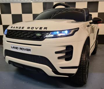 Kinderauto Range Rover Evoque - leren zit - 4 motors - RC beschikbaar voor biedingen