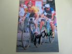 wielerkaart 1989 team adr tour de france greg lemond signe, Sport en Fitness, Zo goed als nieuw, Verzenden
