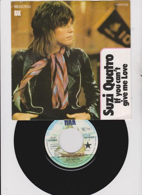 Suzi Quatro – If You Can't Give Me Love  1978, Cd's en Dvd's, Vinyl Singles, Zo goed als nieuw, Single, Pop, 7 inch, Ophalen of Verzenden