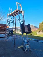 Bouwlift / ladderlift / verhuislift / pannenlift te huur, Ophalen
