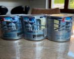Levis ferro decor mat zwart 3x 0,5L ongeopend, Ophalen of Verzenden, Nieuw, Zwart