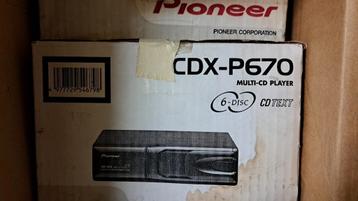 Pioneer CDX-P670 Multi-Cd player beschikbaar voor biedingen