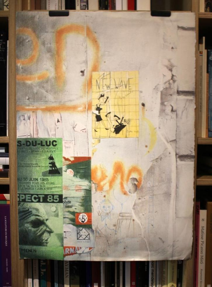 Christian Silvain - Zeefdruk E.A. 25/50 - 1985, Antiek en Kunst, Kunst | Litho's en Zeefdrukken, Ophalen