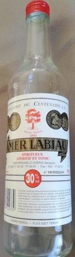 Ancienne bouteille (vide) d'Amer Labiau 30% Vol., 70 cl, Collections, Vins, Comme neuf, Autres types, Enlèvement ou Envoi, Autres régions