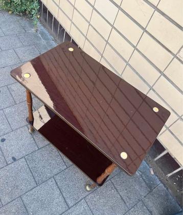 Vintage Drankkarretje/Bijzettafel beschikbaar voor biedingen