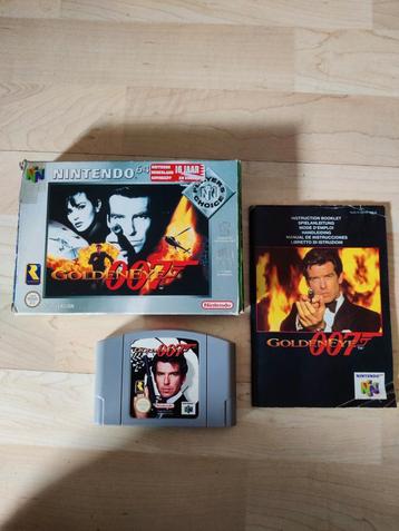 007 James bond goldeneye Nintendo 64 compleet beschikbaar voor biedingen