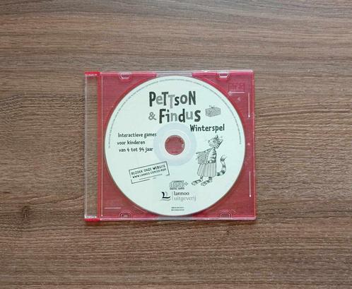 CD-ROM - Pettson & Findus - Winterspel - Lannoo - €1,50, Consoles de jeu & Jeux vidéo, Jeux | PC, Utilisé, Puzzle et Éducatif