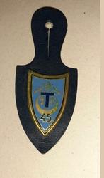 § pucelle badge 45eme bataillon des transmissions france dra, Embleem of Badge, Ophalen of Verzenden, Landmacht
