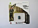 Kingston micro SD kaart 128GB voor 4K HD nieuw, Audio, Tv en Foto, Foto | Geheugenkaarten, Kingston, Nieuw, Ophalen of Verzenden