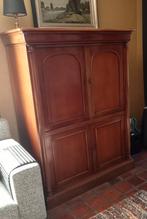 Tv-kast, Huis en Inrichting, Ophalen, Gebruikt, 100 tot 150 cm, Kersenhout