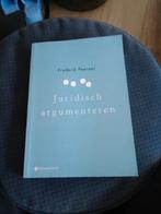 Boek - juridisch argumenteren - Frederik Peeraer, Boeken, Ophalen of Verzenden, Gelezen, Frederik Peeraer
