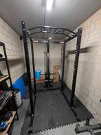 MegaTec Power Rack met Lat Pulldown (MT-PR-10-LMO-10-FW), Sport en Fitness, Fitnessmaterialen, Ophalen, Gebruikt, Rug, Overige typen