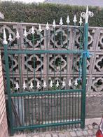 Smeedijzeren poort 260cm breed in 2 vleugels, Tuin en Terras, Ophalen, Gebruikt