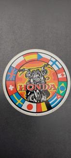 Sticker autocollant Moto Honda vintage, Gebruikt, Ophalen of Verzenden