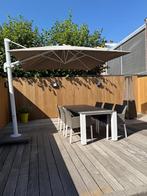 Tuinset te koop, Tuin en Terras, Tuinsets en Loungesets, Ophalen, Gebruikt, 6 zitplaatsen, Aluminium