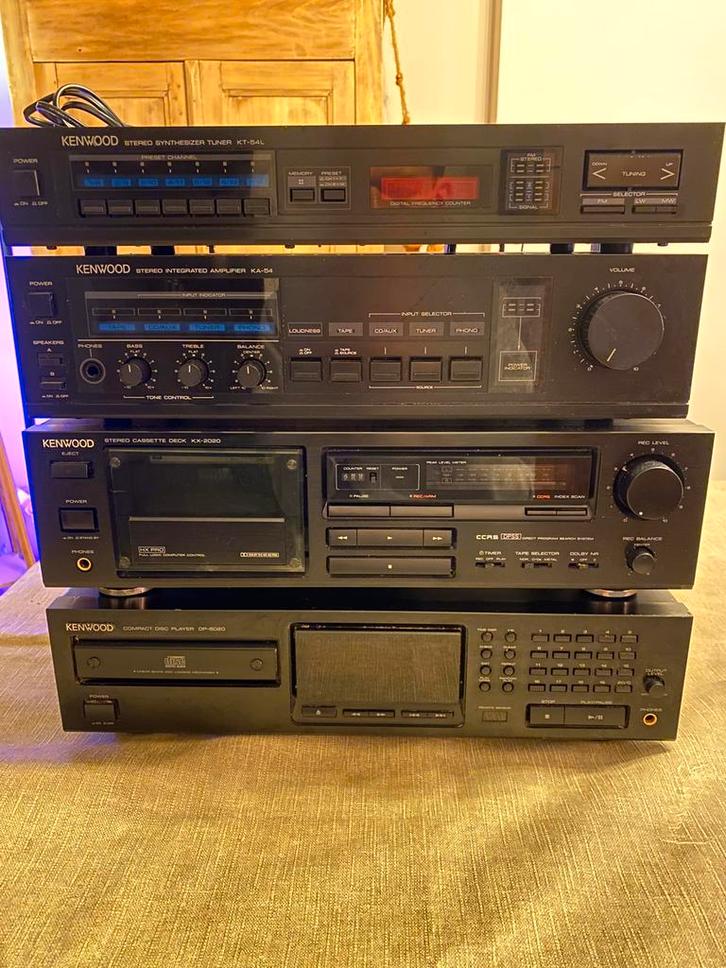 Kenwood, Audio, Tv en Foto, Stereoketens, Gebruikt, Cassettedeck, Cd-speler, Tuner of Radio, Overige merken, Ophalen