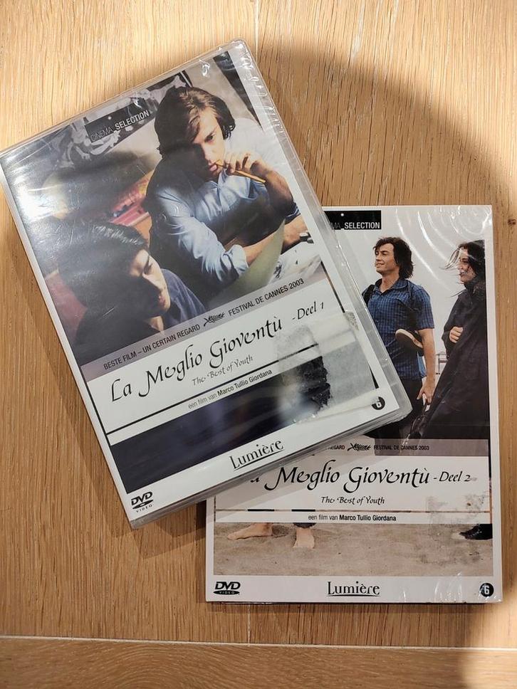La Meglio Gioventù – The Best of Youth (Deel 1 & 2) DVD, Cd's en Dvd's, Dvd's | Drama, Nieuw in verpakking, Drama, Boxset, Vanaf 6 jaar