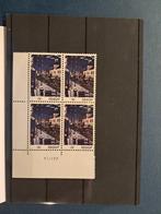 Spoorwegzegel TR432, blok van 4 met drukdatum, postfris, Orginele gom, Ophalen of Verzenden, Zonder stempel, Postfris