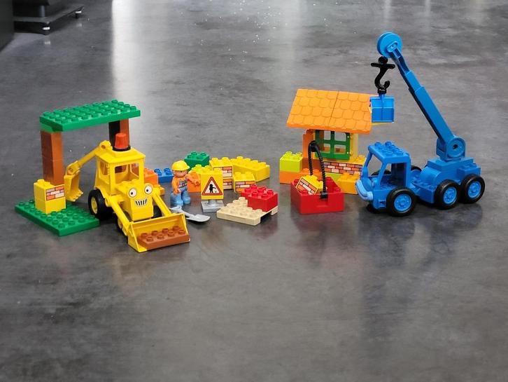 LEGO Duplo 3297 - Bob De Bouwer - Scoop and Lifty, Kinderen en Baby's, Speelgoed | Duplo en Lego, Gebruikt, Duplo, Complete set