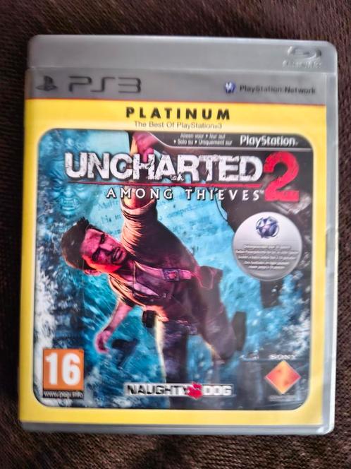 PS3 Uncharted 2 Among Thieves (compleet), Games en Spelcomputers, Games | Sony PlayStation 3, Zo goed als nieuw, Ophalen of Verzenden