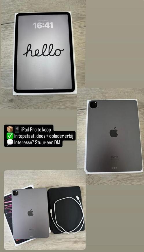 Apple iPad Pro (4th generation) niet veel gebruikt., Computers en Software, Apple iPads, Zo goed als nieuw, Overige modellen, Wi-Fi