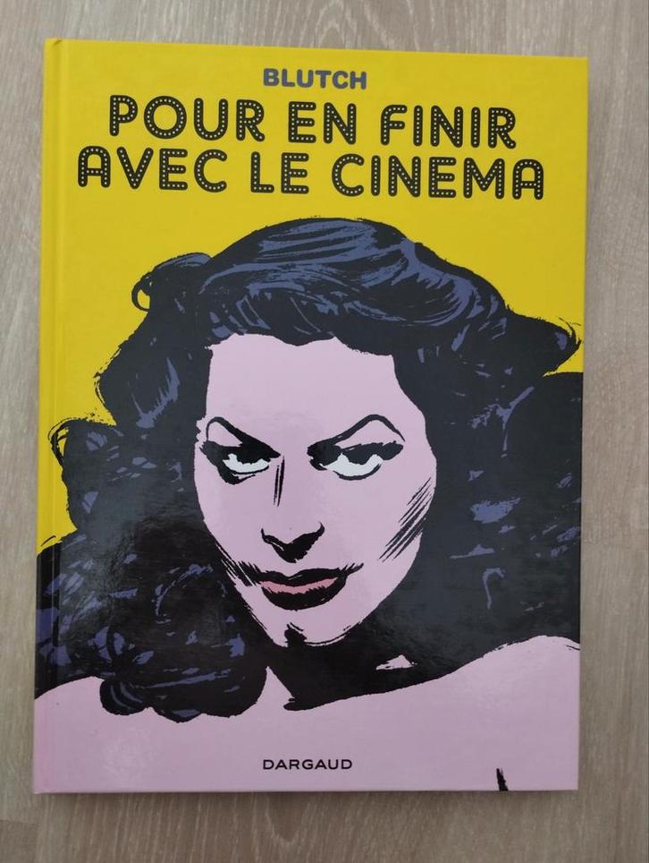 BD Pour en finir avec le cinéma de Blutch (E.O.), Boeken, Stripverhalen, Zo goed als nieuw, Eén stripboek, Ophalen of Verzenden