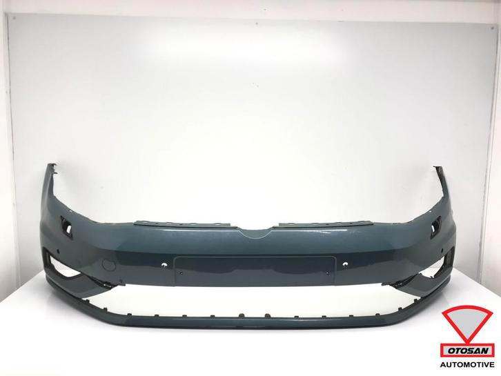 VW Golf 7 Facelift Voorbumper Bumper 6xPDC KLS Origineel!, Auto-onderdelen, Carrosserie, Bumper, Volkswagen, Gebruikt