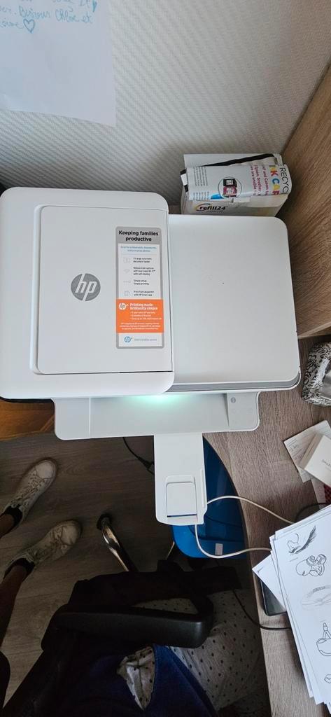 Imprimante/Copieur/scanner HP wi-Fi, Informatique & Logiciels, Imprimantes, Comme neuf, Imprimante, Enlèvement ou Envoi