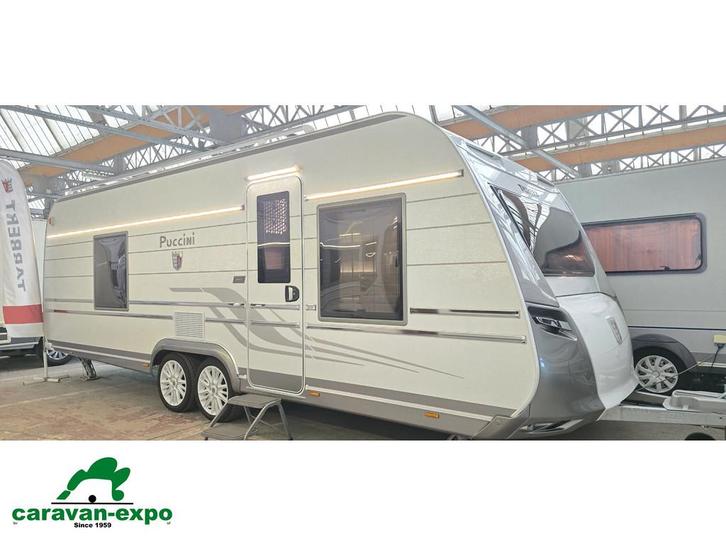 TABBERT PUCCINI 635 SDQF/F, Caravanes & Camping, Caravanes, Entreprise, jusqu'à 4, 2000 kg et plus, Tabbert, 7 à 8 mètres