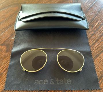 Ace & Tate Pierce clip-on zonnebril