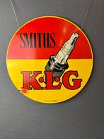 Smiths KLG bougie blikken reclamebord geen emaille, Verzamelen, Ophalen of Verzenden, Zo goed als nieuw, Reclamebord