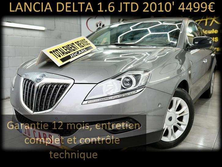 LANCIA DELTA 1.6 JTD ‼️GARANTIE 1 AN CTOK‼️, Autos, Lancia, Entreprise, Achat, Delta, ABS, Airbags, Air conditionné, Alarme, Bluetooth