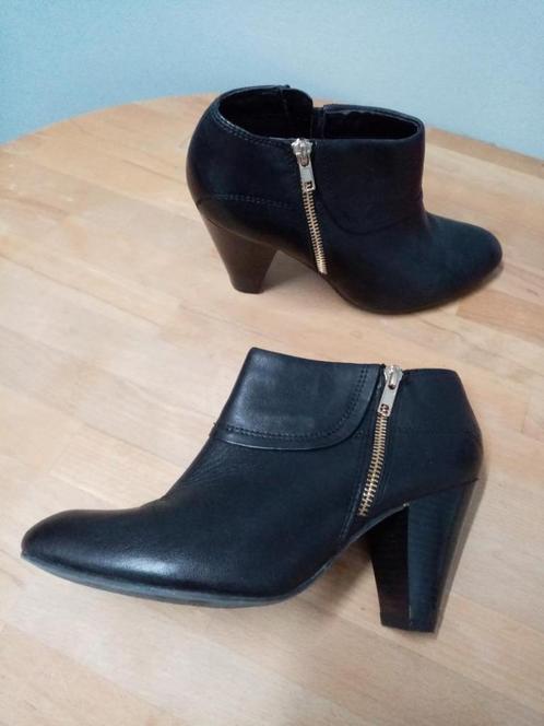 5th Avenue : nieuw zwart soepele lederen enkellaarzen , 39, Kleding | Dames, Schoenen, Nieuw, Lage of Enkellaarzen, Zwart, Ophalen of Verzenden