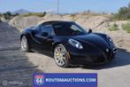 Alfa Romeo 4C Spider | 2017 | Route 66 Auctions, Auto's, Alfa Romeo, Gebruikt, Zwart, Bedrijf, Handgeschakeld