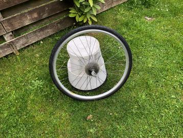 tk:Achterwiel 28 inch SRAM DUAL DRIVE  9 cassette versnellin beschikbaar voor biedingen