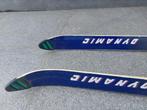 Skiset Dynamic & Salomon + sticks, Sport en Fitness, Skiën en Langlaufen, Ski, Gebruikt, 160 tot 180 cm, Ski's