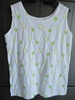 Witte top, Sans manches, Taille 38/40 (M), Enlèvement ou Envoi, Porté