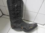 Cowboylaarzen „Sendra” maat 45, Zo goed als nieuw, Zwart, Ophalen, Boots