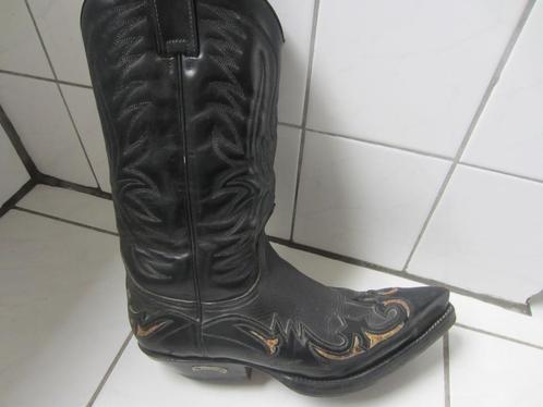 Cowboylaarzen „Sendra” maat 45, Kleding | Heren, Schoenen, Zo goed als nieuw, Boots, Zwart, Ophalen