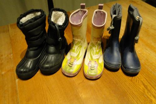 3 paires de bateaux de pluie et de neige, Enfants & Bébés, Vêtements enfant | Chaussures & Chaussettes, Utilisé, Bottes, Garçon ou Fille