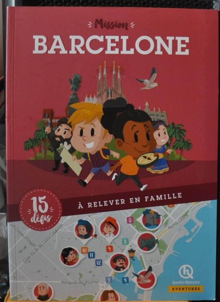 livre mission barcelone  defi a relever en famille (x 2333), Ophalen of Verzenden, Nieuw, Jongen of Meisje