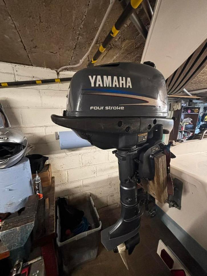 Yamaha 4cv-motor, Watersport en Boten, Buiten- en Binnenboordmotoren, Zo goed als nieuw, Benzine, Buitenboordmotor, Minder dan 5 pk