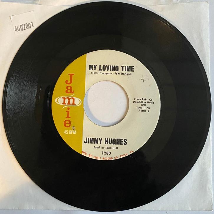 Jimmy Hughes Ik ben gekwalificeerd/My Loving Time, Cd's en Dvd's, Vinyl Singles, Gebruikt, Single, Overige genres, 7 inch, Ophalen of Verzenden