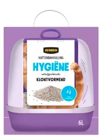 Jumbo kattenbakvulling hygiëne 6L, Dieren en Toebehoren, Kattenbakken, Nieuw, Gesloten, Ophalen of Verzenden