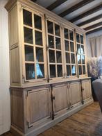 Eiken buffetkast/vitrinekast GRATIS LEVERING, Huis en Inrichting, Kasten | Buffetkasten, Ophalen of Verzenden, Zo goed als nieuw