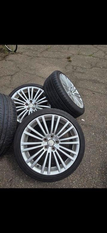Jantes VW 18" avec de bons pneus. 500e ou bonne offre 047017, Enlèvement, Pneu(s)