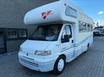 Fiat Ducato 2.5TDi Autostar 6 slaap Airco Gekeurd 2002, Chemisch toilet, Alkoof, Ringverwarming, Fiat