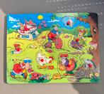 Houten legpuzzel, Ophalen, Gebruikt